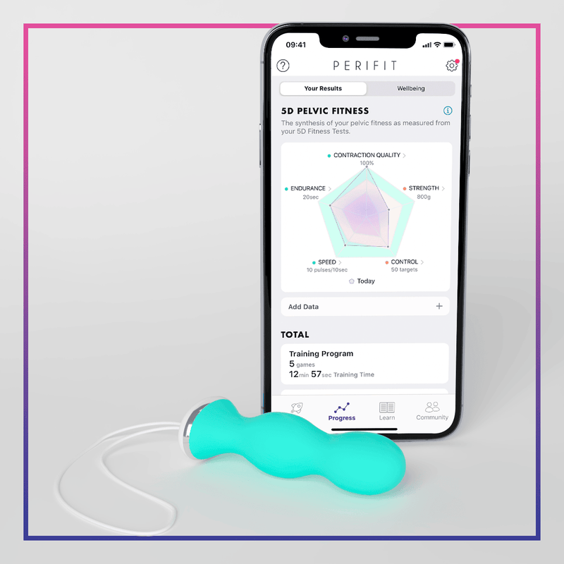 Kegel exerciser with app Pelvic floor trainer Perifit